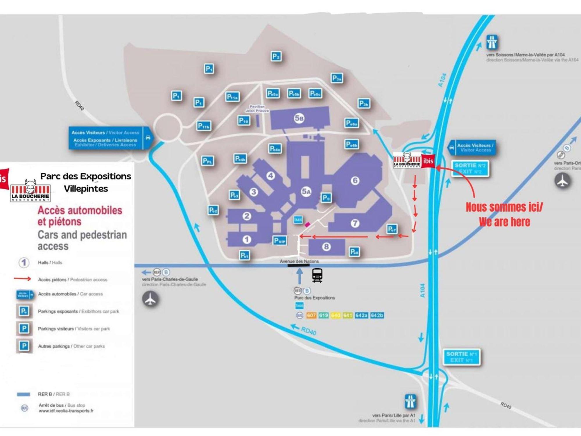 Ibis Paris Nord Villepinte Parc Des Expositions Екстериор снимка